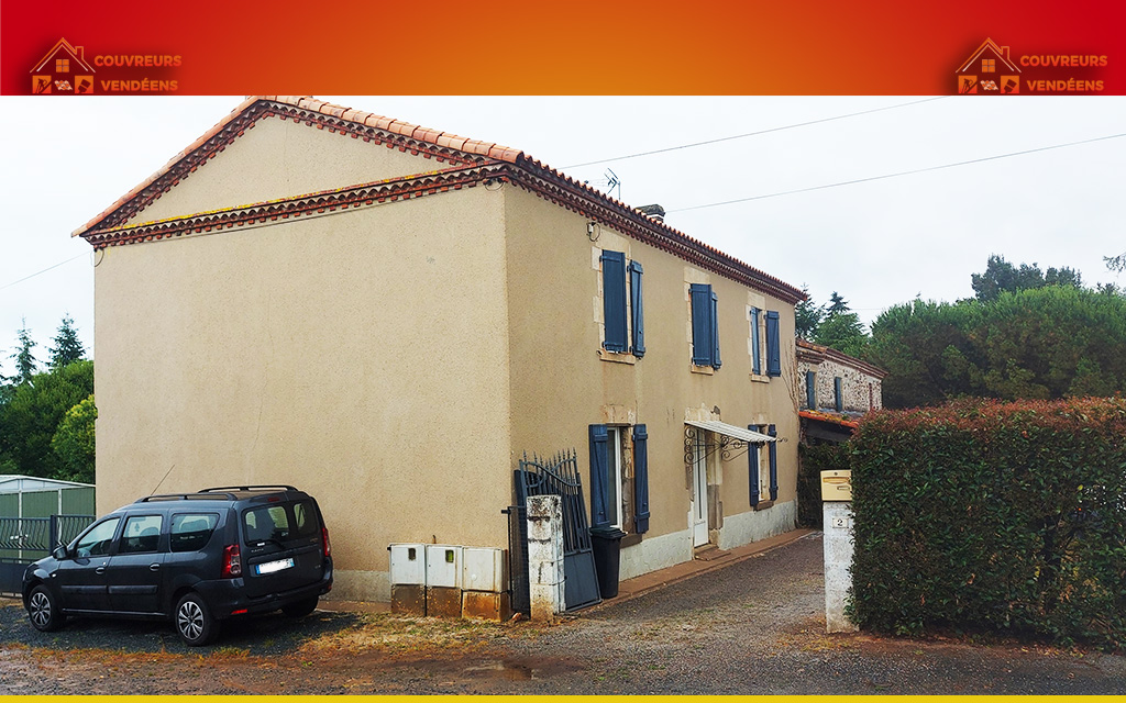 couvreur peintre ravalement vendée Chantonnay